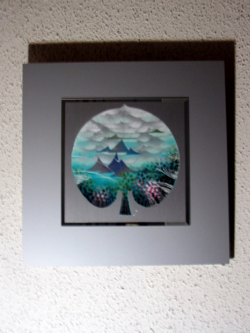 Les îles - 40 x 40cm