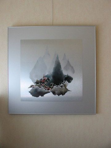 Jardins suspendus - 110 x 110cm