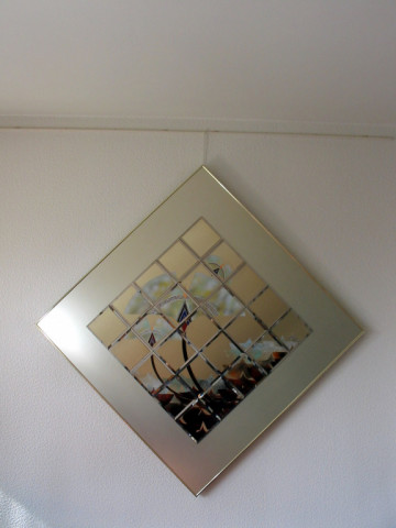 Fleur de dolomie - 110 x 110cm