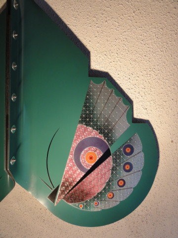 Papillons, gros plan - 100 x 50cm