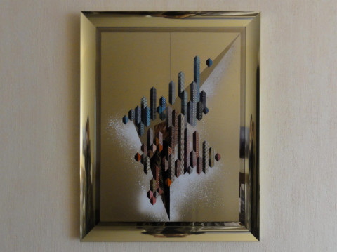 Golden City - 75 x 60cm